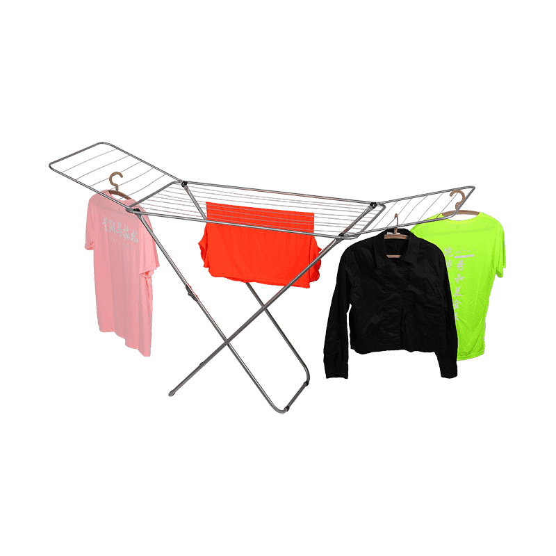 Smart folding wing drying rack