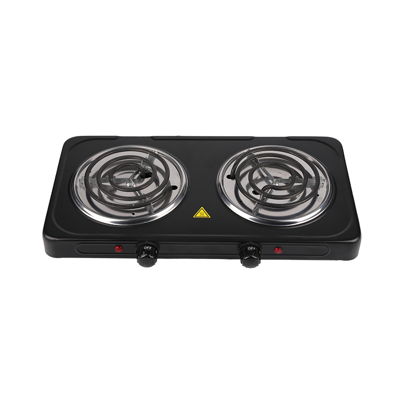 Safe and reliable household double hot plate