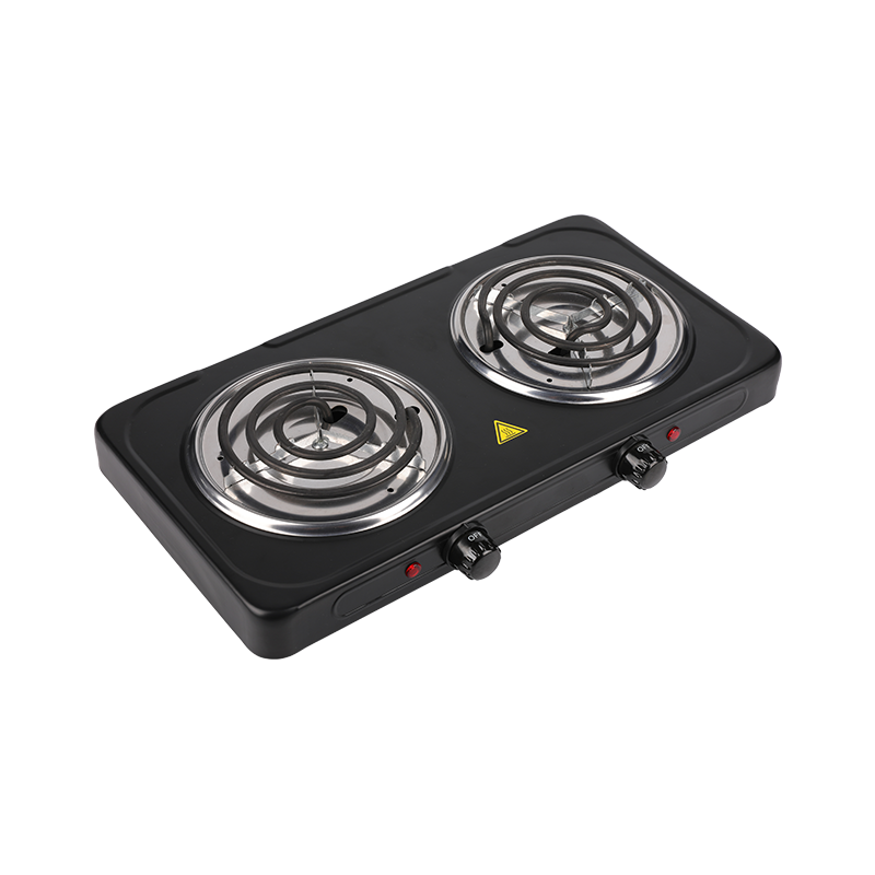 Safe and reliable household double hot plate