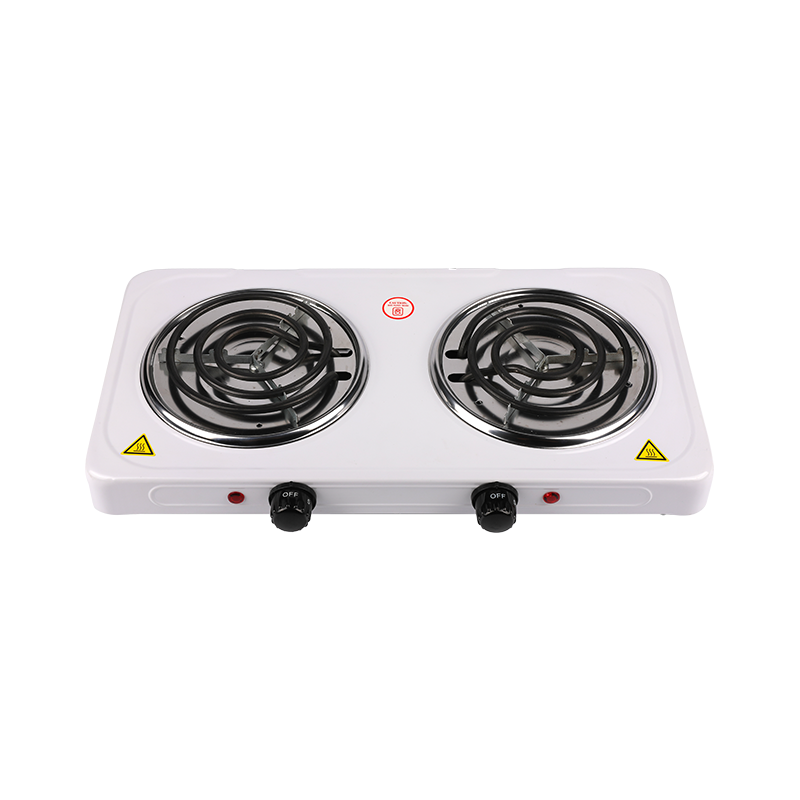 Safe and reliable household double hot plate