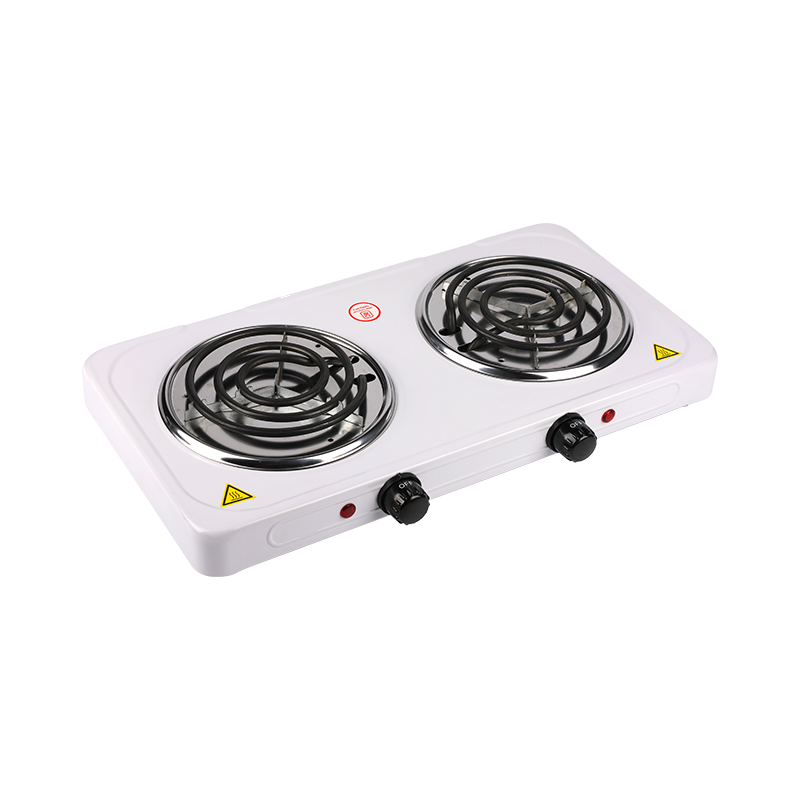 Safe and reliable household double hot plate