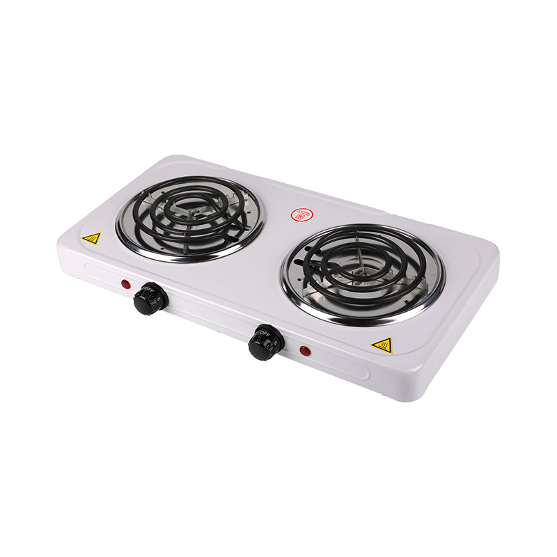 Safe and reliable household double hot plate