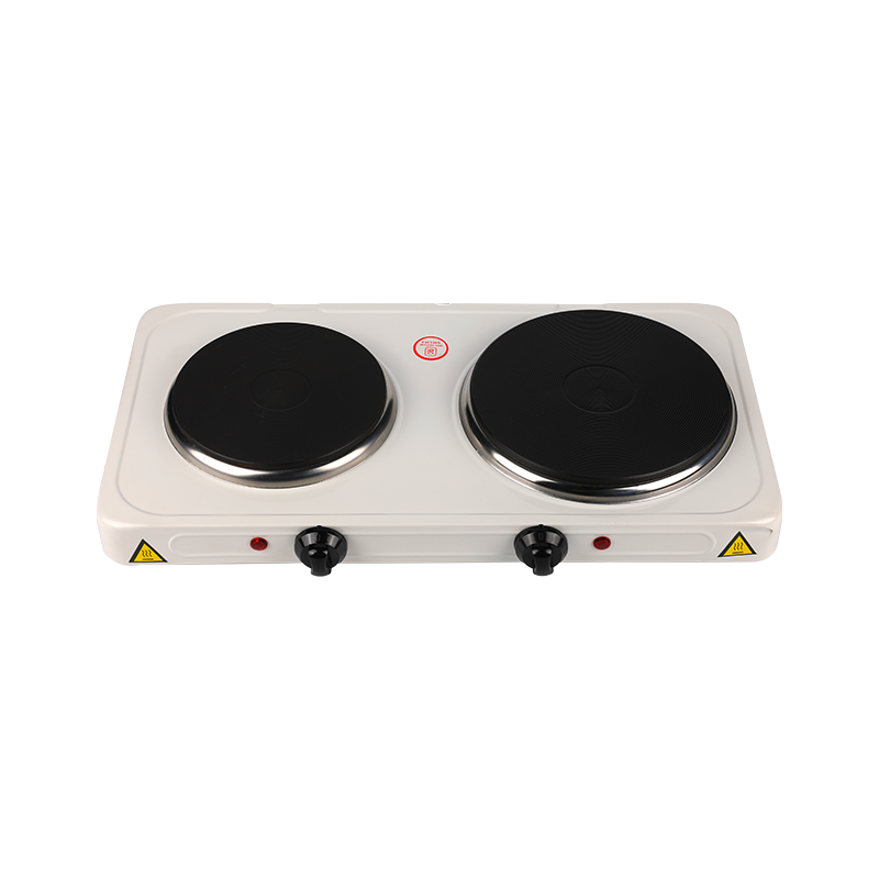 Portable lightweight household double hot plate