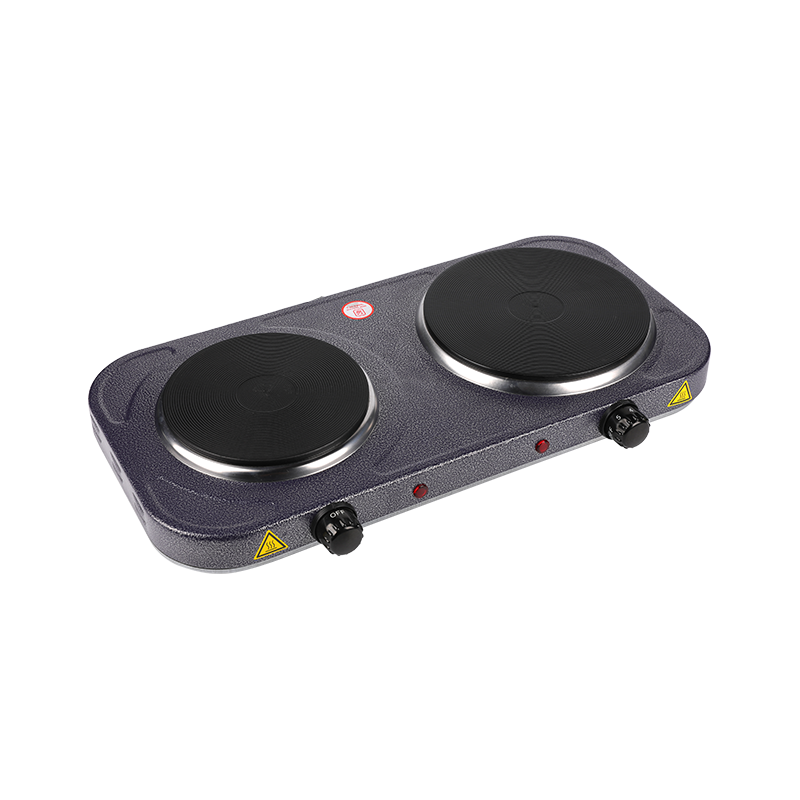 Environmentally friendly energy-saving healthy double hot plate